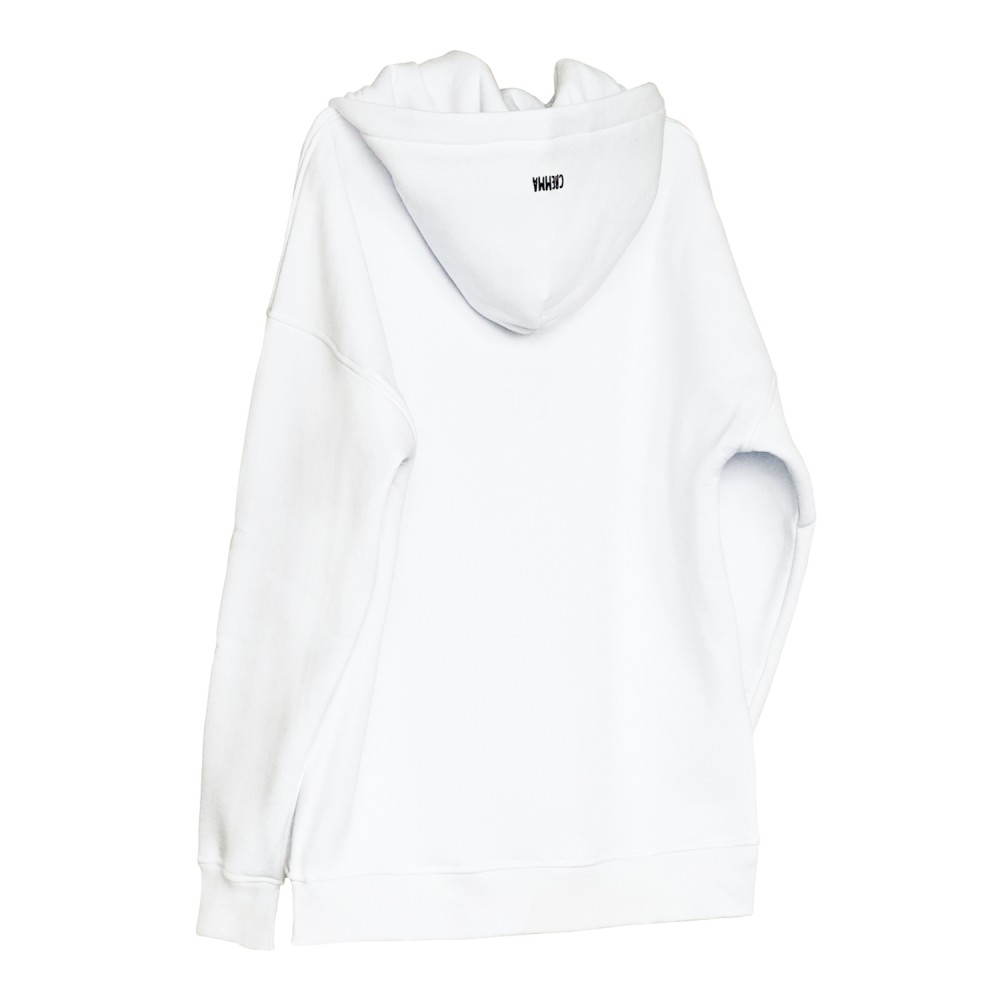 PRIME CROSS WHITE  HOODIE