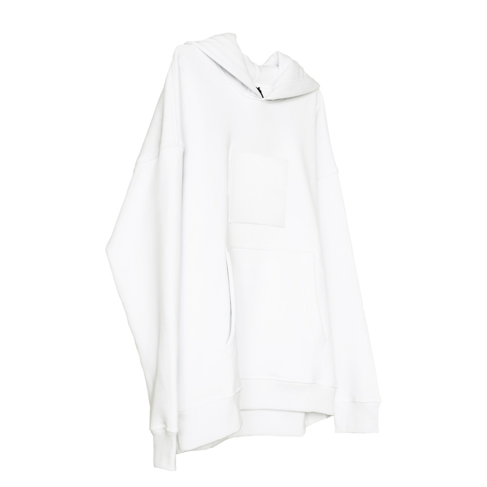 PRIME CROSS WHITE  HOODIE